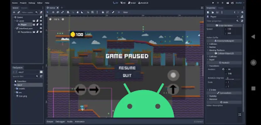 Godot Editor 4 android App screenshot 2